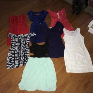 Lot of 7 sm/xs dresses