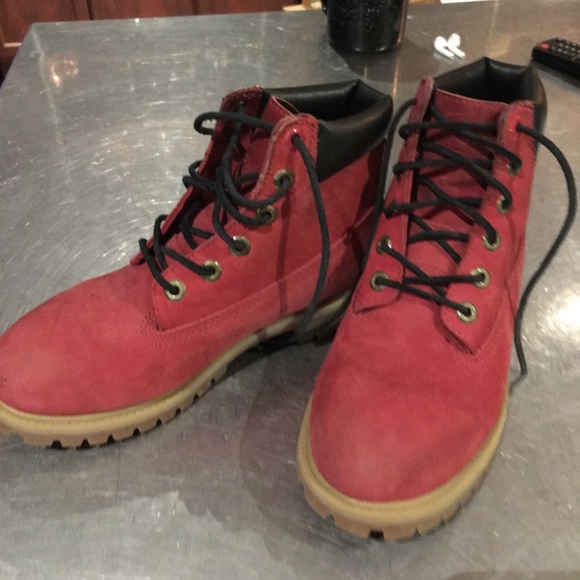 Timberland Shoes - Red Timberlands