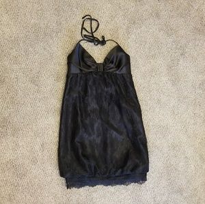 Jessica McClintock Black Lace Dress
