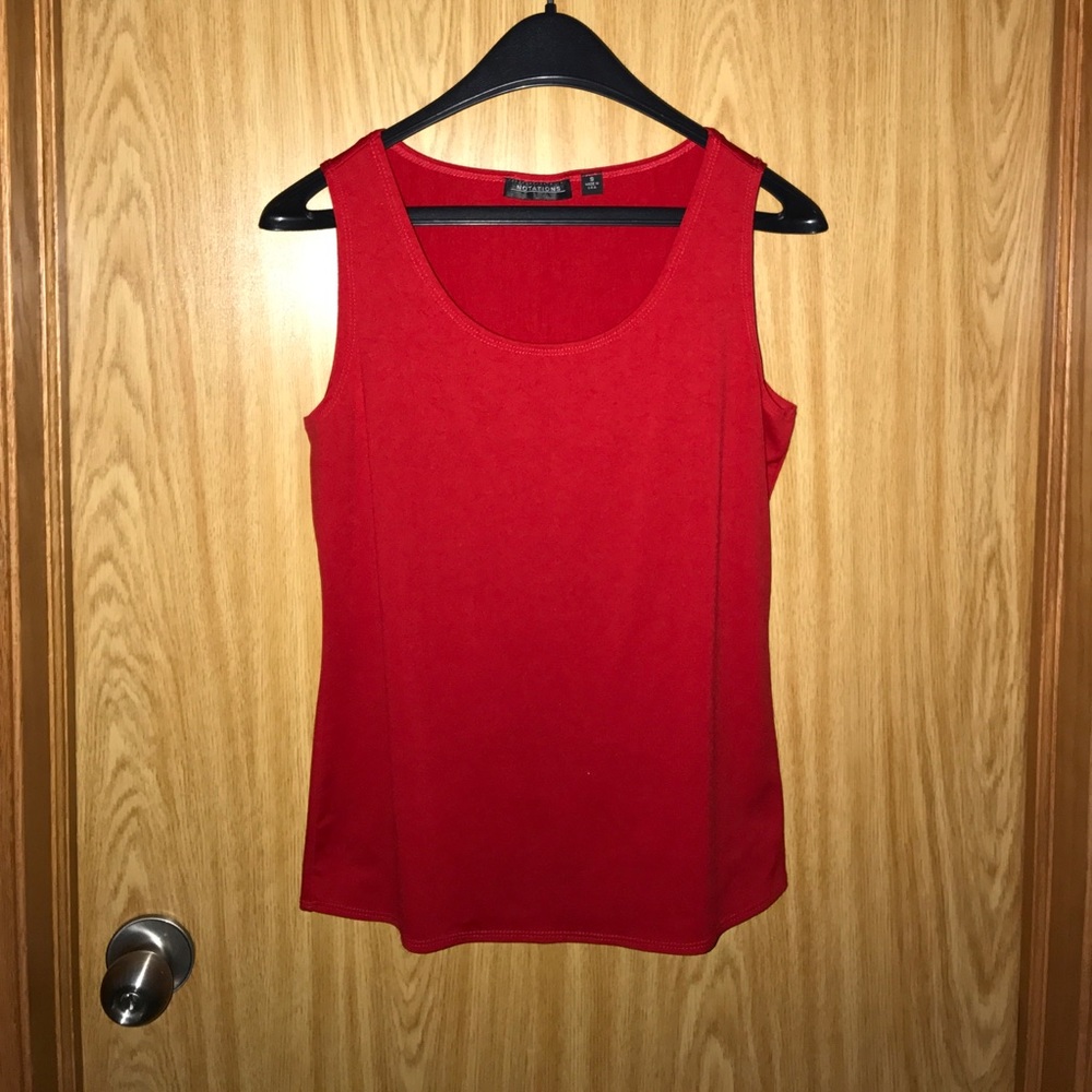 Notations Red Dress Shirt