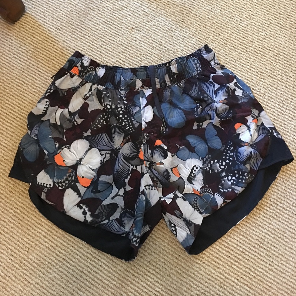 Lululemon reversible butterfly shorts