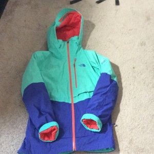 North face winter coat