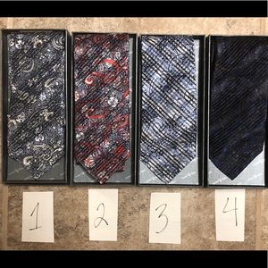 10-pleated GIANNI VIERA 100% Silk Tie Handmade