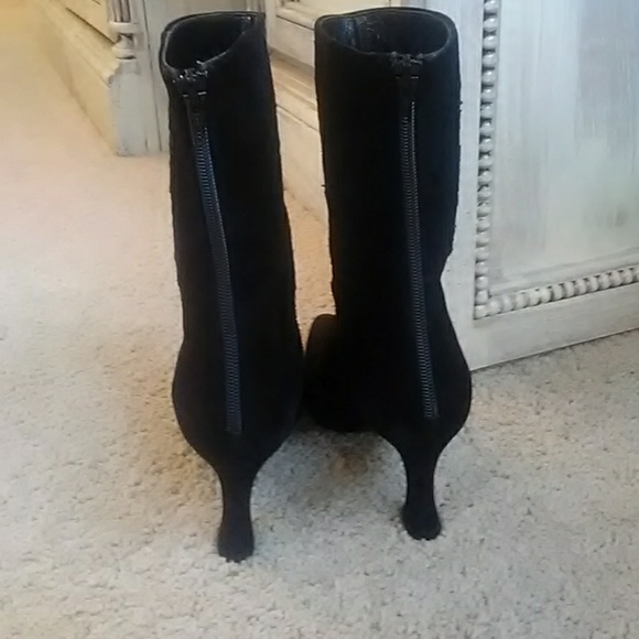 Genny Suede & Lace Boots - Picture 5 of 8