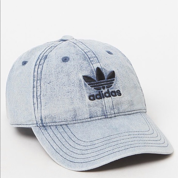 adidas Accessories - Denim Relaxed Strapback hat