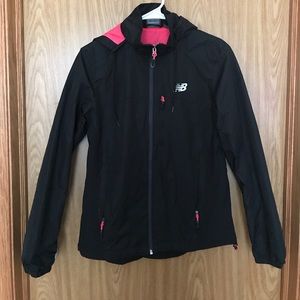 SALE New Balance pink and black windbreaker medium