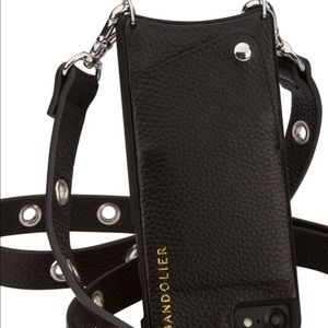iPhone bandolier crossbody wallet