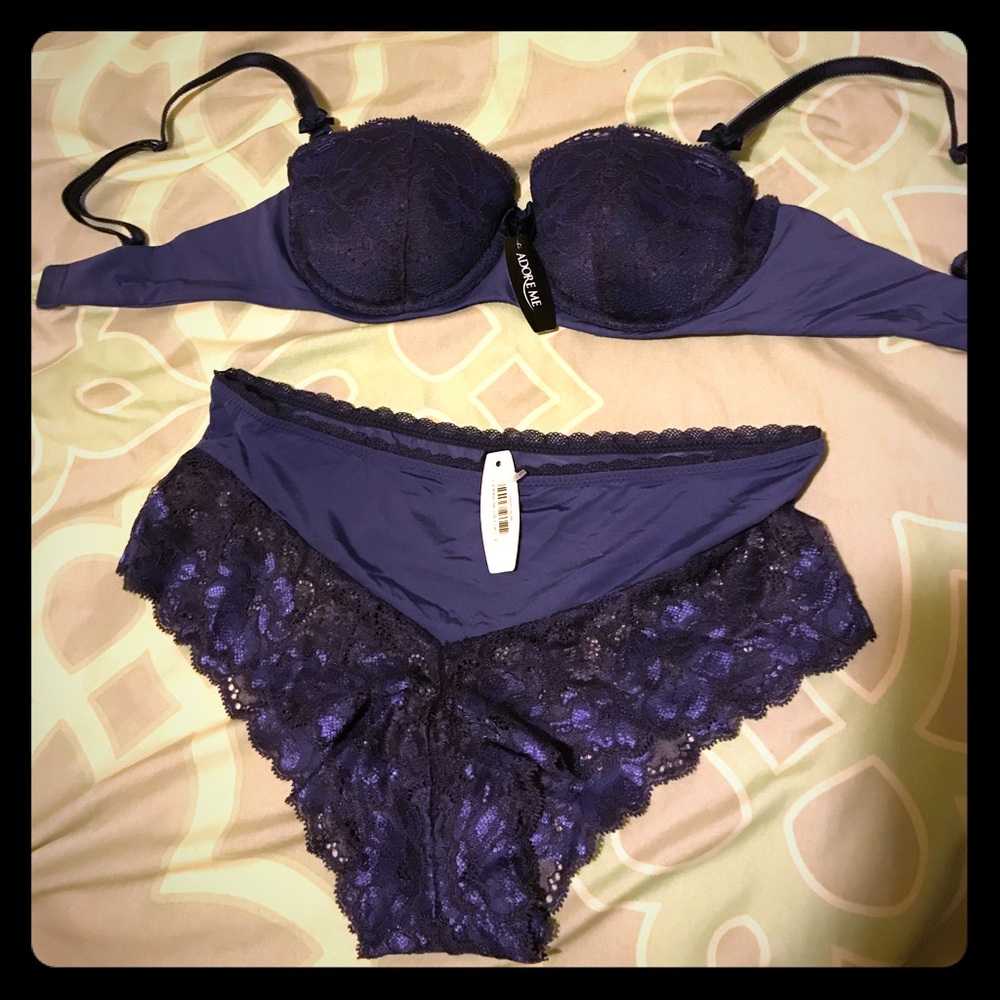 NWT Adore Me Bra and Panty set