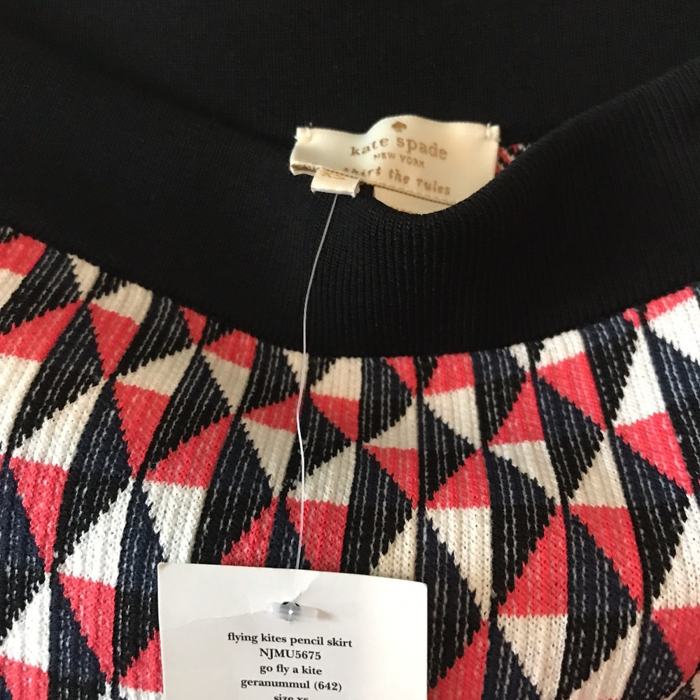 NWT KATE SPADE FLYING KITES SKIRT - SZ XS