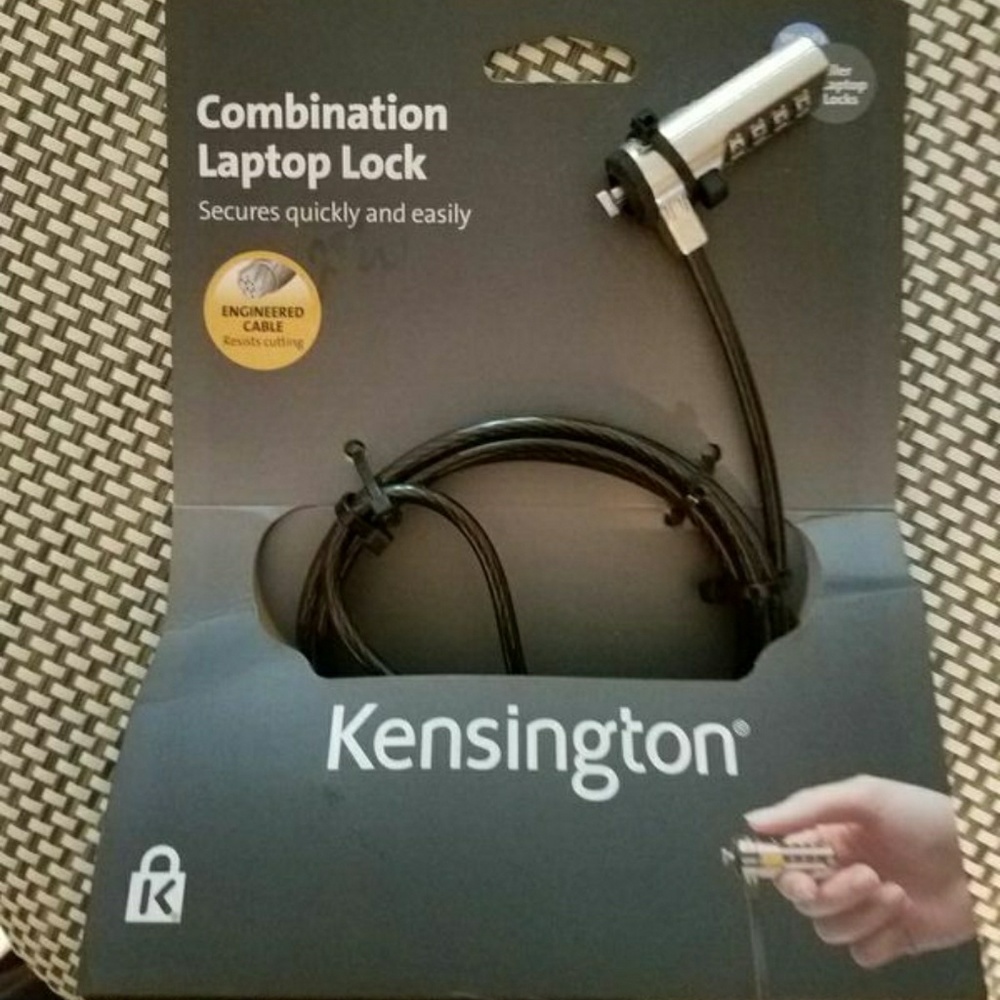 Kensington combination laptop LOCK