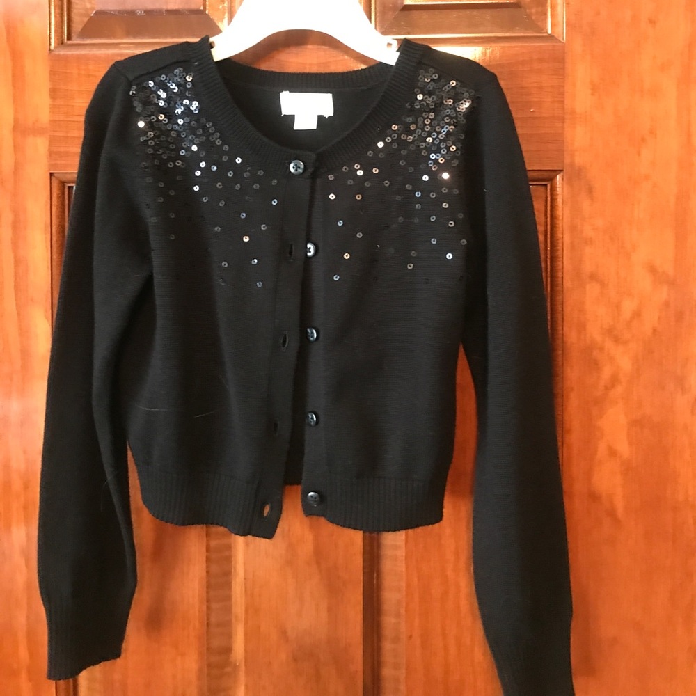 Black cardigan for girls