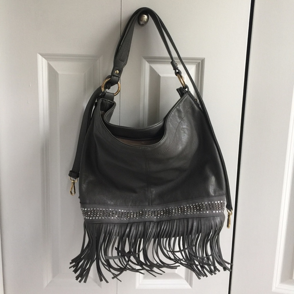 Fringe bling purse