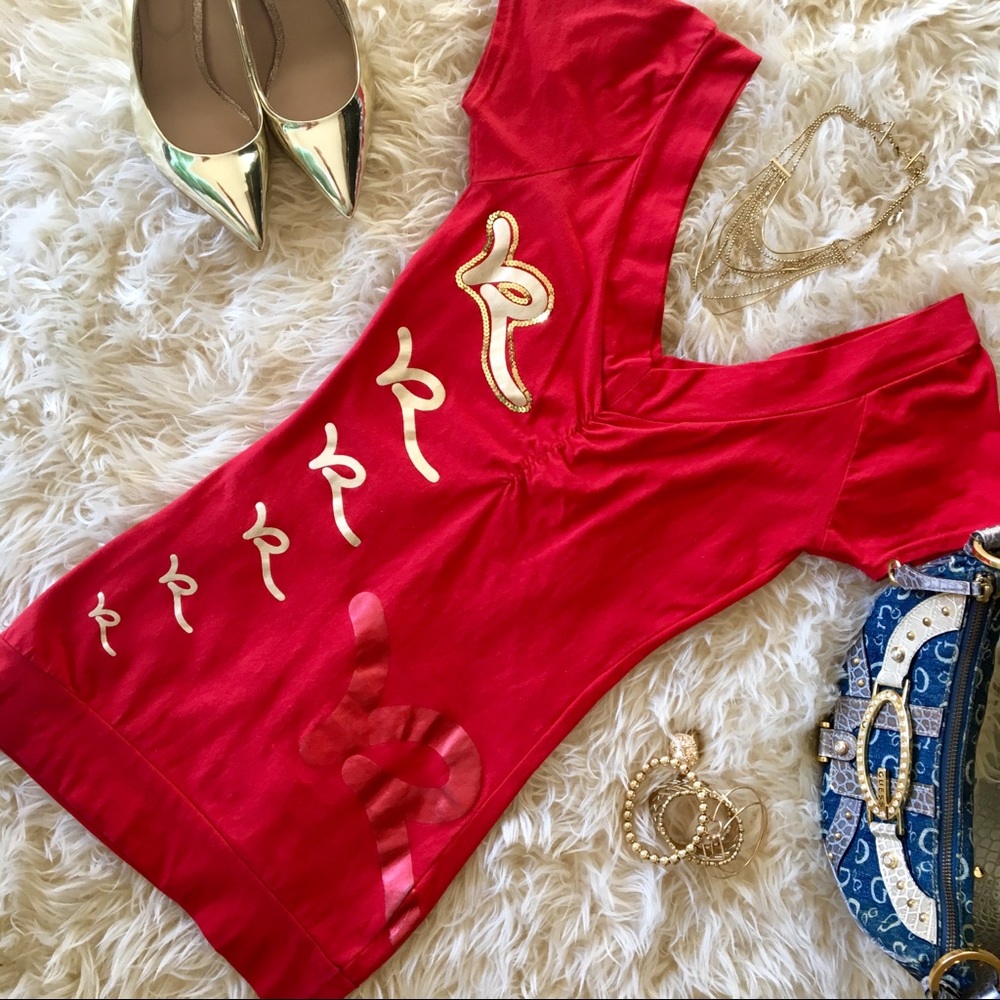 💋 Rocawear ❦ Hot Red Mini Club Dress! ✨