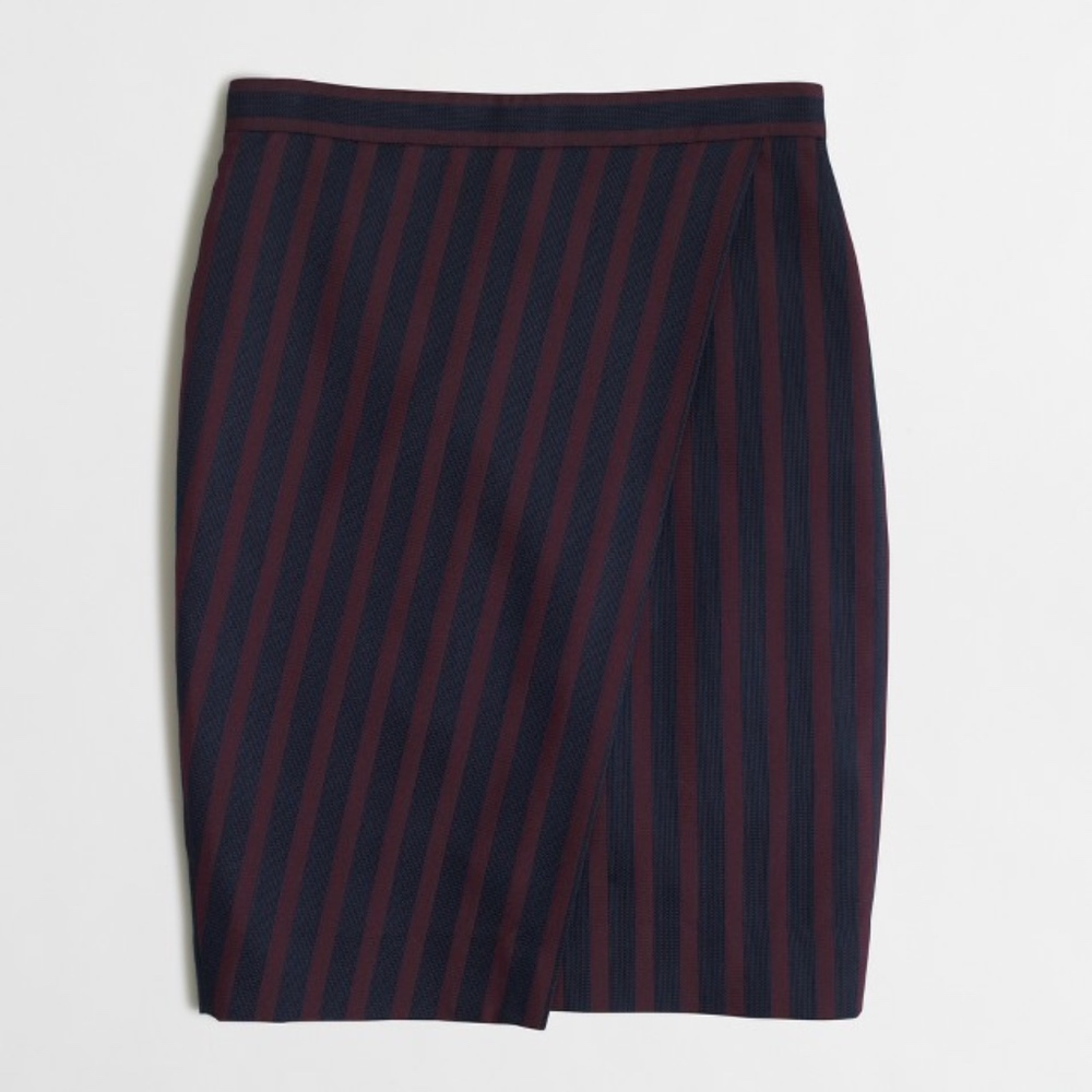 J. Crew Wrap Pencil Skirt Size 00