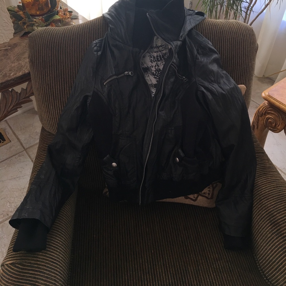 Leather jacket
