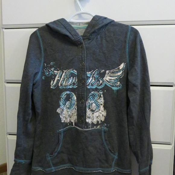 Gray vanity hoodie - Picture 3 of 7