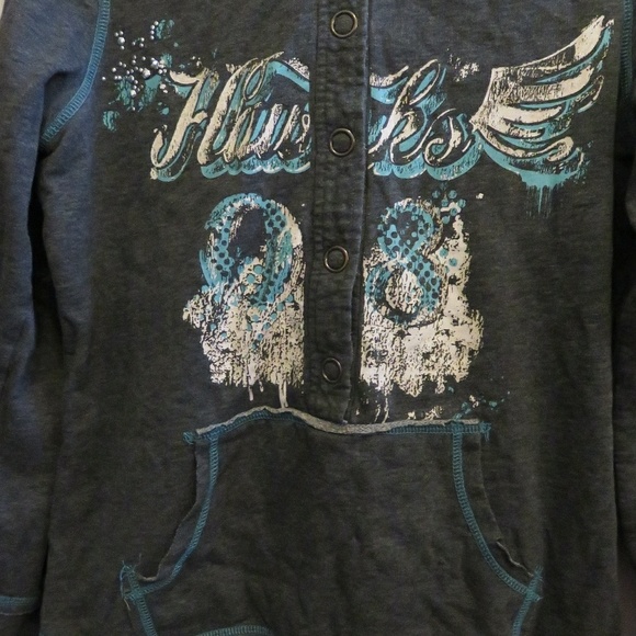 Gray vanity hoodie - Picture 4 of 7