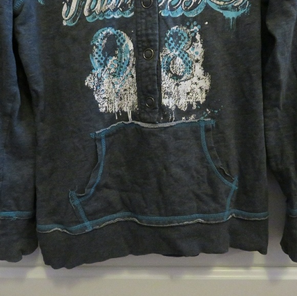 Gray vanity hoodie - Picture 5 of 7