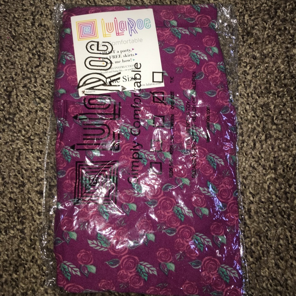 One size legging! NWT! Hidden Mickey Lularoe