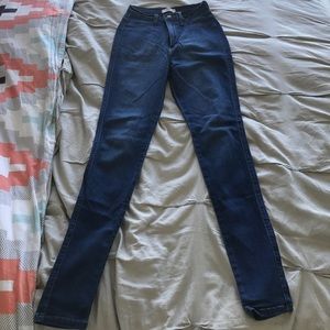 Fashion Nova Vibrant Brand High Waist Jeans