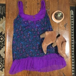 Ecote sheer slip dress