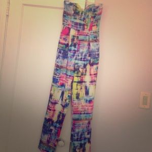 Colorful heart shape romper