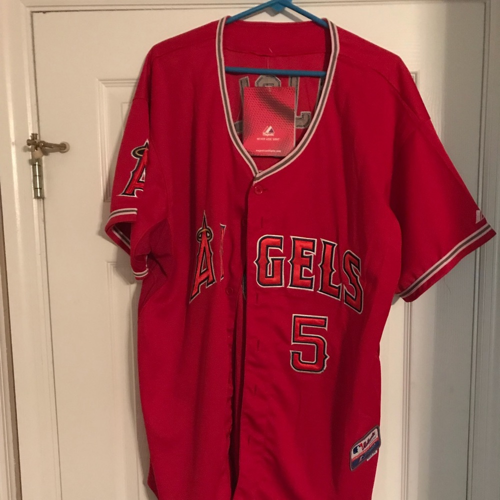 Albert Pujols California Angels Jersey Authentic