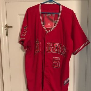 Albert Pujols California Angels Jersey Authentic