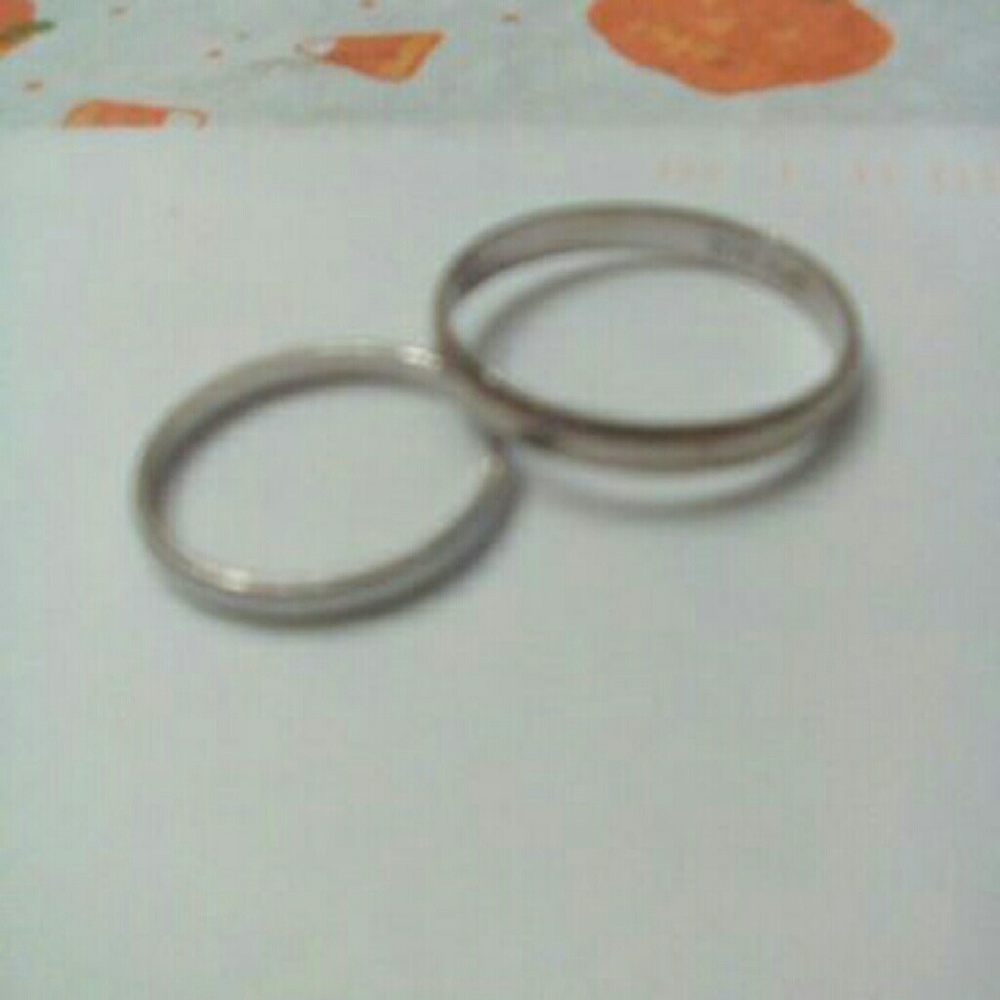10k white gold wedding bands