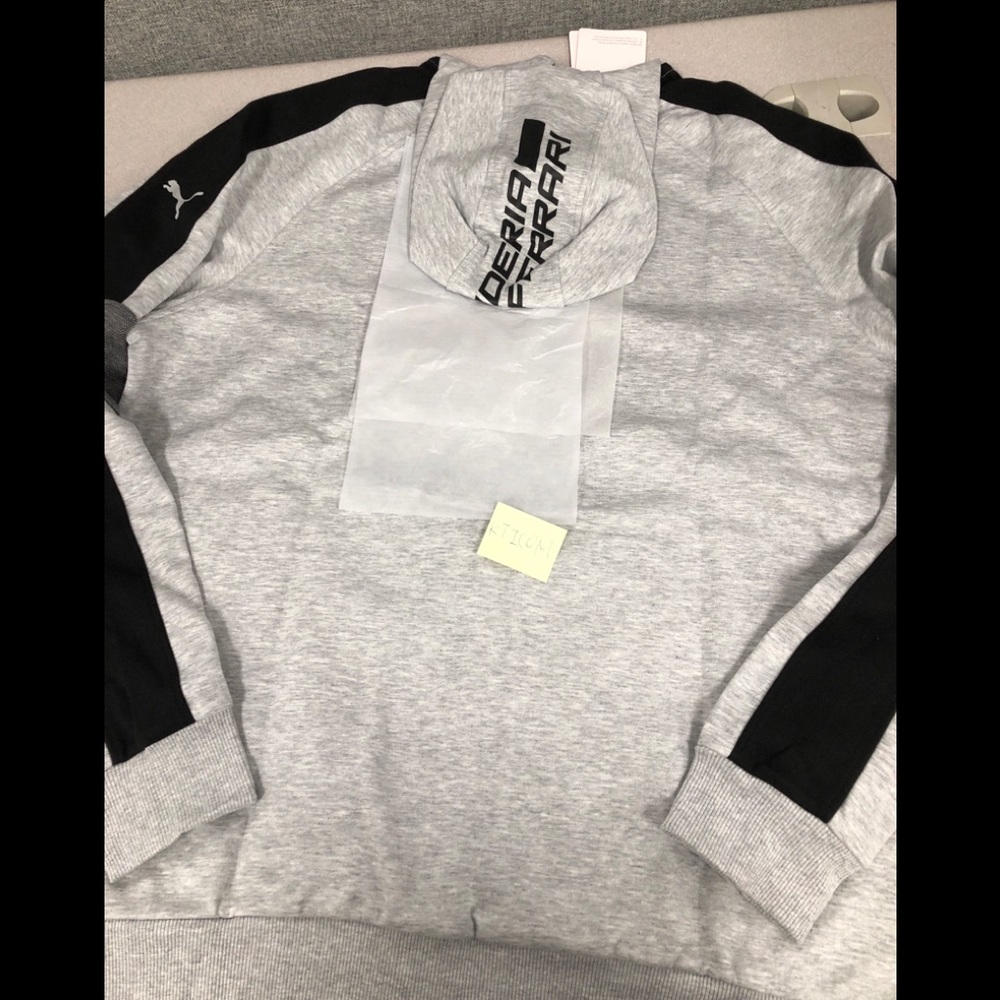 New PUMA Men’s Scuderia Ferrari full zip hoodie - Picture 7 of 8