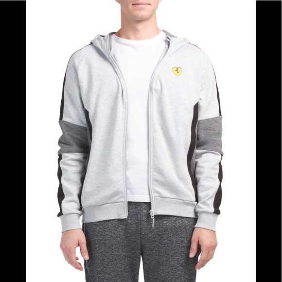 New PUMA Men’s Scuderia Ferrari full zip hoodie - Picture 2 of 8