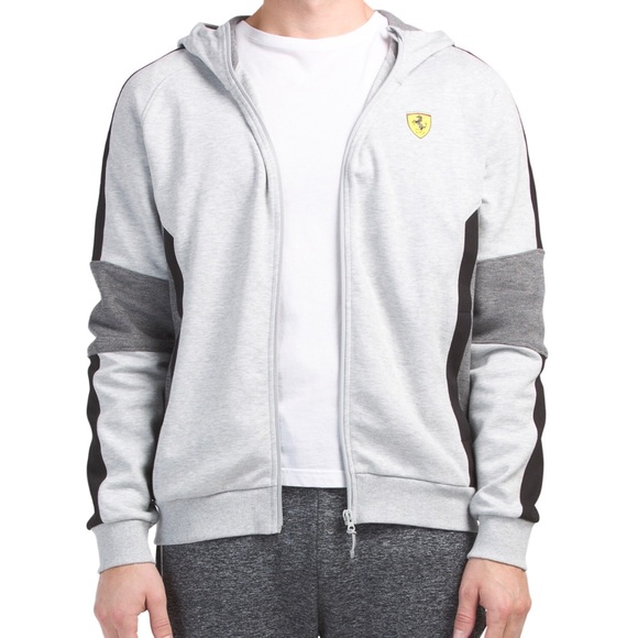 New PUMA Men’s Scuderia Ferrari full zip hoodie - Picture 4 of 8