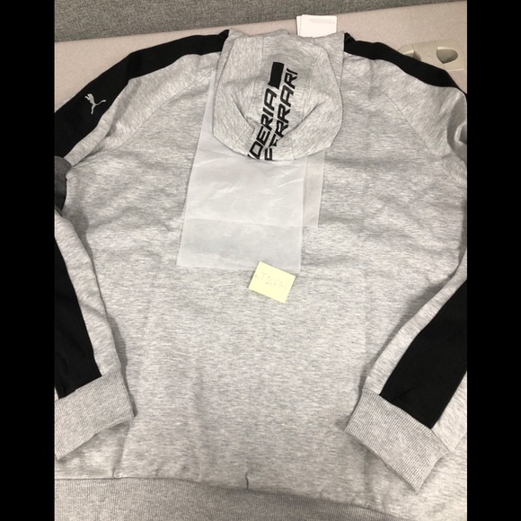 New PUMA Men’s Scuderia Ferrari full zip hoodie - Picture 7 of 8