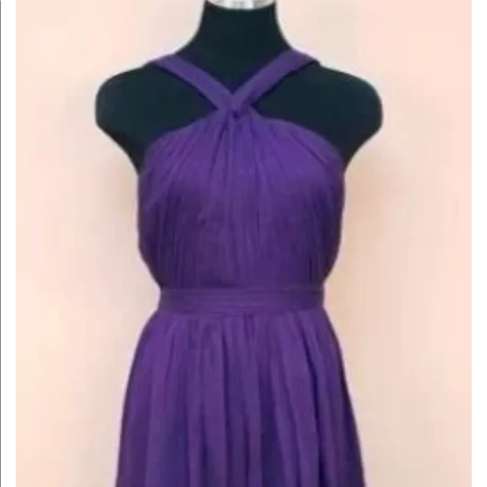J. Crew Bridesmaid Dress eggplant
