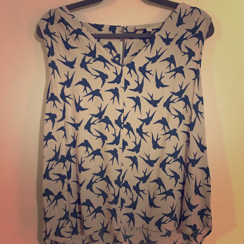 Ann Taylor Loft Swallow Tank