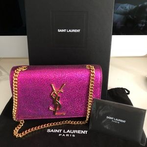 Saint Laurent Kate shoulder chain bag $2,190