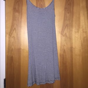 Black and white striped Brandy Melville dress