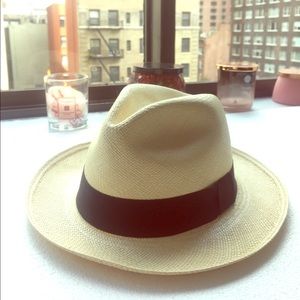 J. Crew Genuine Panama Hat M/L