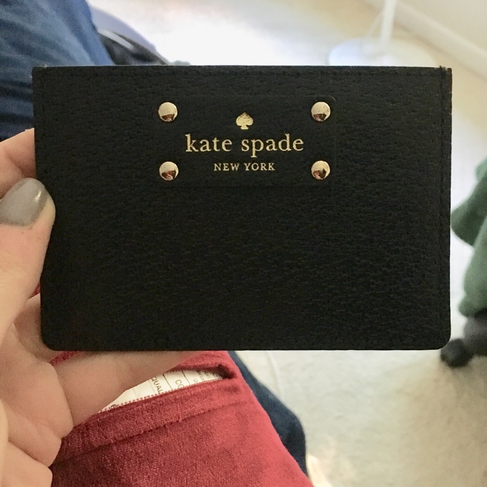 NWOT Kate Spade Flat Card Holder