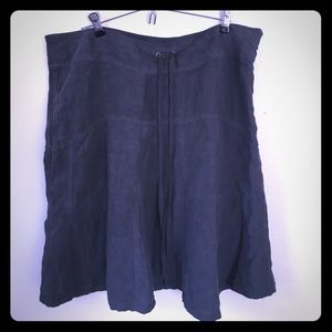 Athletes Gray Linen Daydream skirt size 12t
