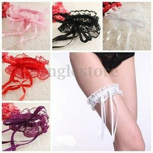 🌷New Red Lace and With Bow, Garter.