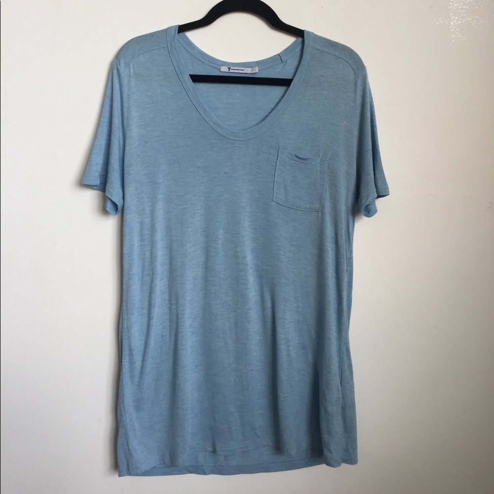 BNWOT T by Alexander Wang Light Blue Tee