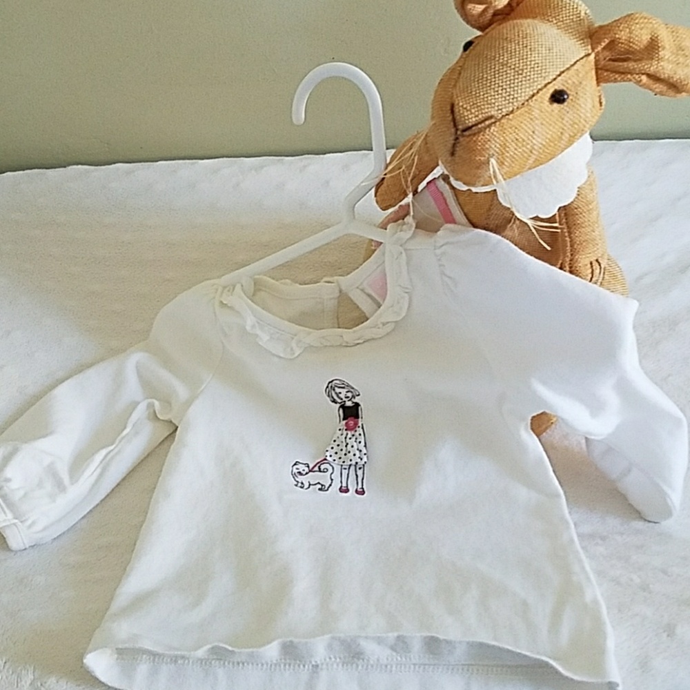 JANIE AND JACK 3 TO 6 MONTH GIRL SHIRT