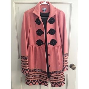 RARE: Anthropologie Elimovna Coat - Size 6