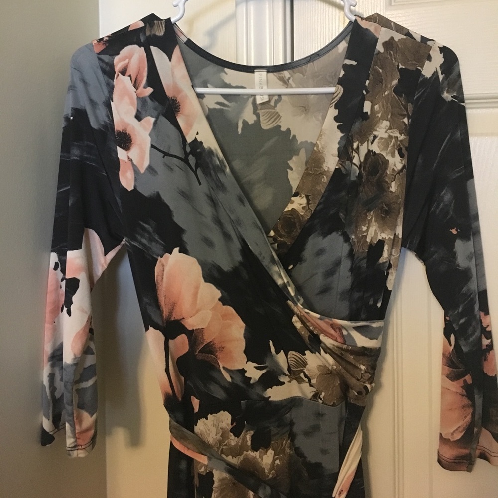 Pinkblush maternity maxi dress