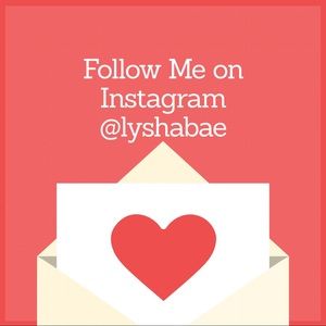 Follow me on Instagram