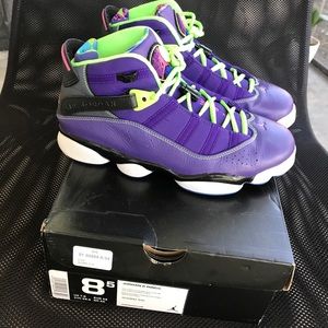 Jordan's 6 ring Size::Men's 8.5
