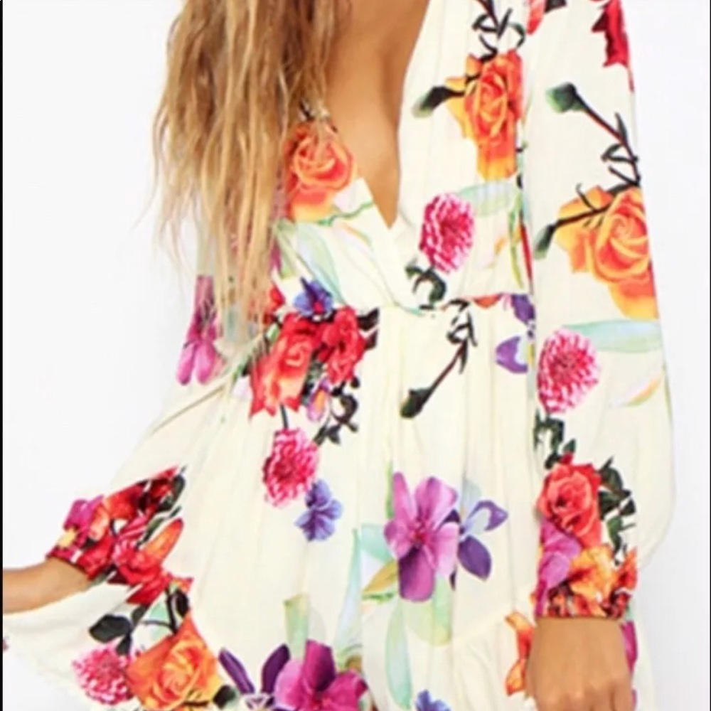 Floral romper