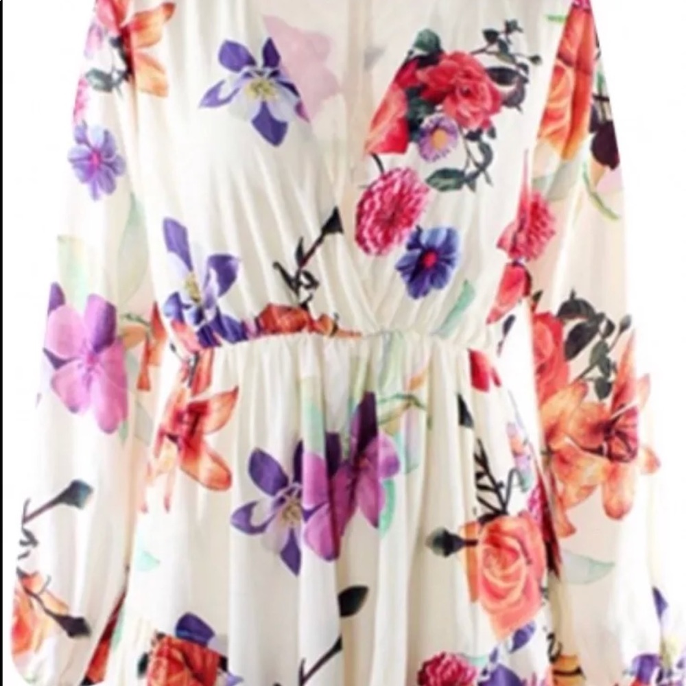 Floral romper - Picture 5 of 7