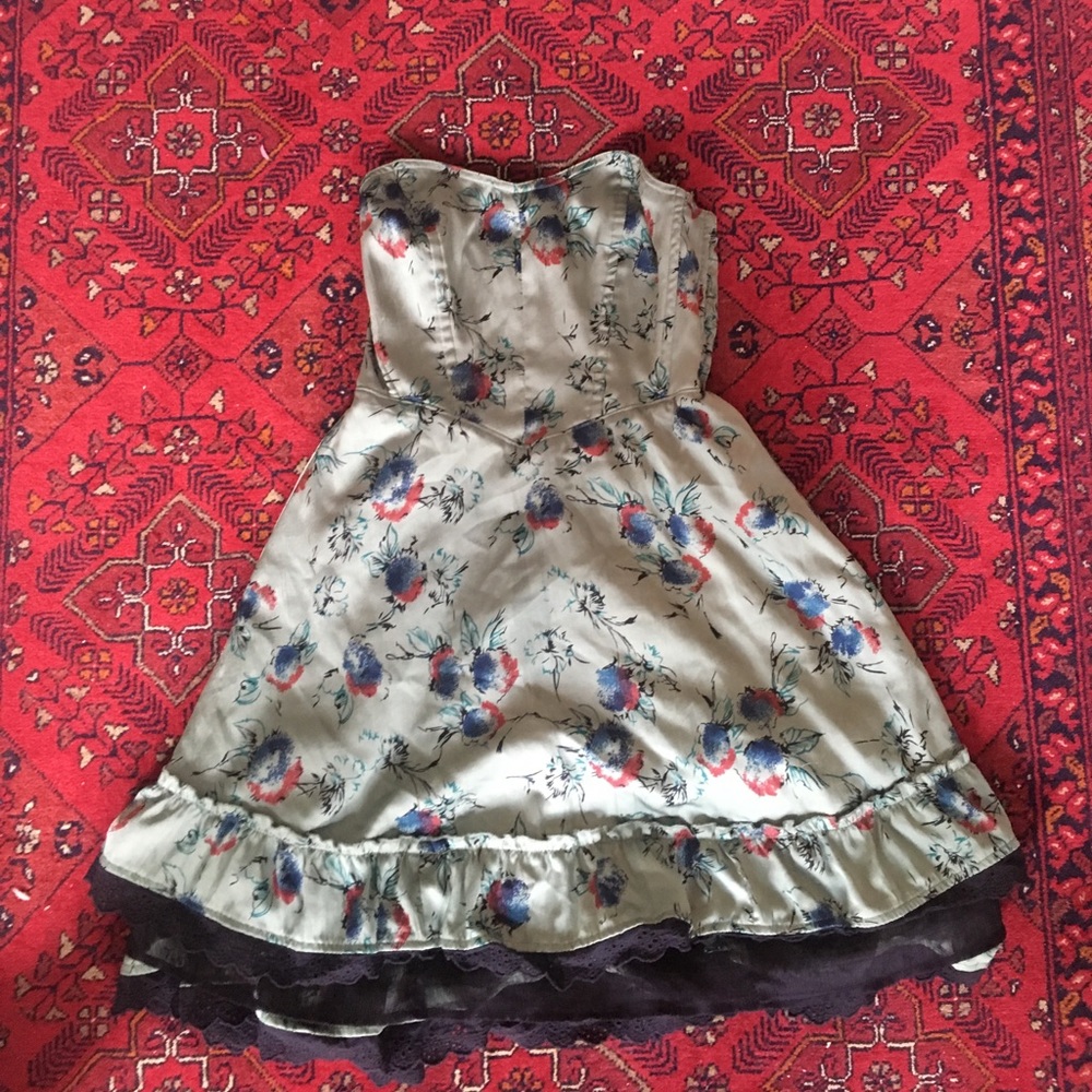 Free people strapless dress